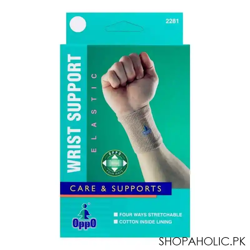 oppo medical elastic wrist support, xl, 2281 main image