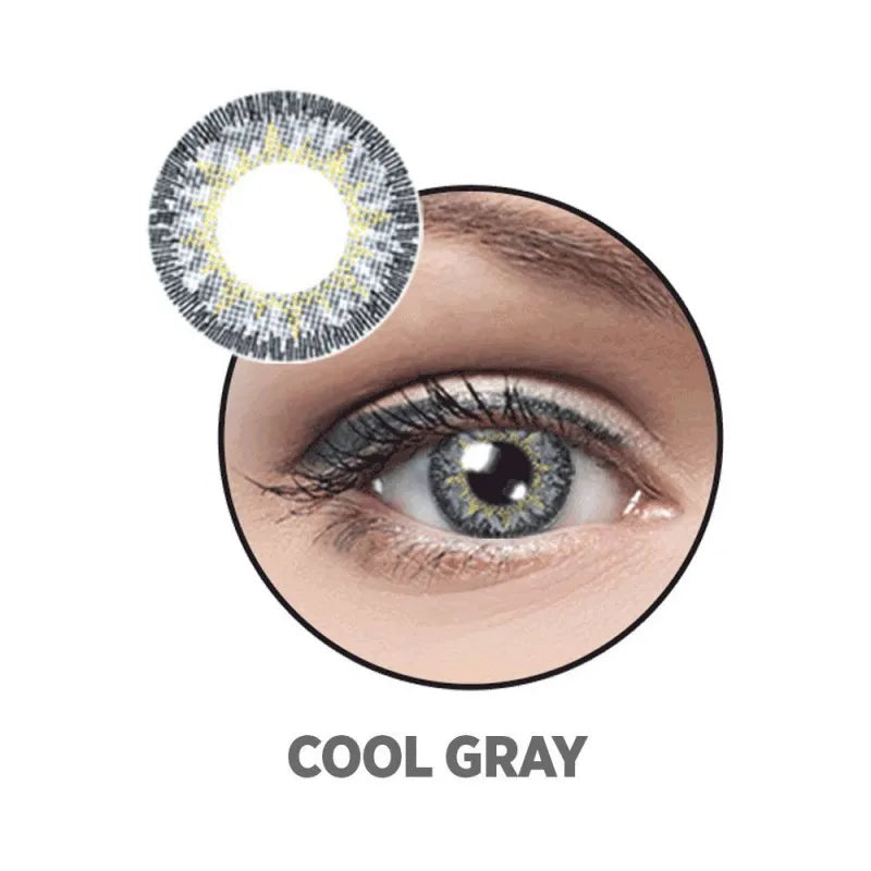 optiano soft color contact lenses, cool grey main image