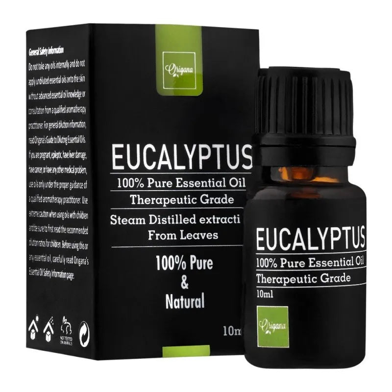 origana essential oil eucalyptus, 100% pure, 10ml main image