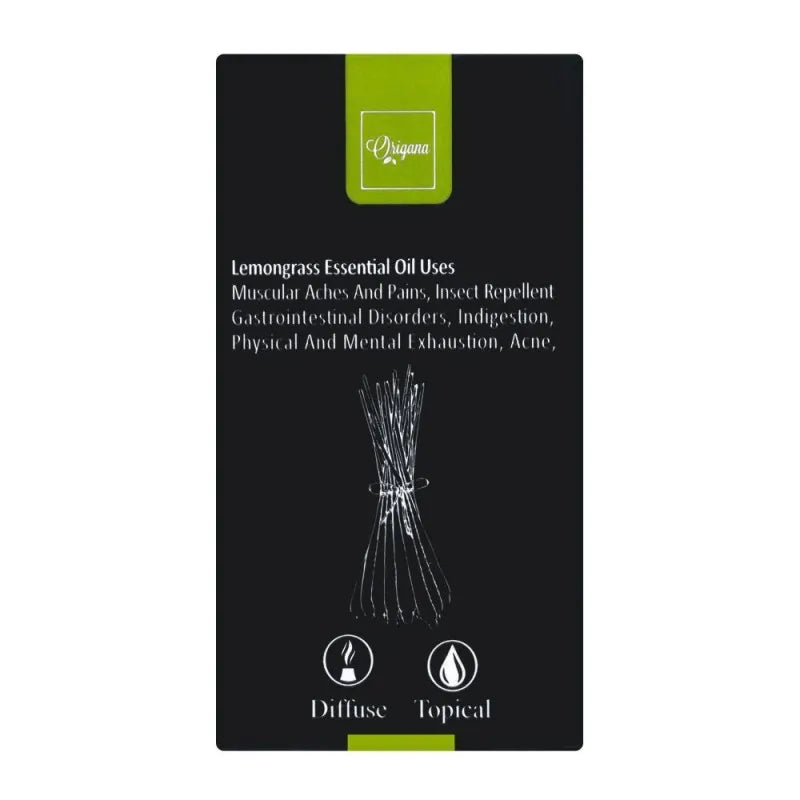 origana essential oil lemongrass, 100% pure, 10ml image2