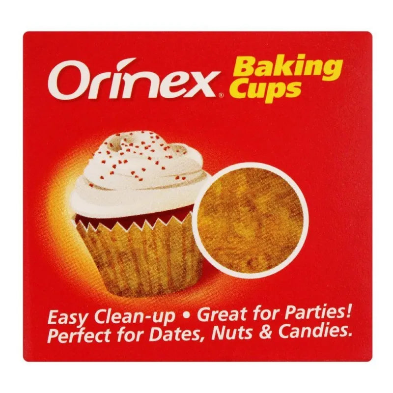 orinex baking cups, bronzy, 100 pack image3