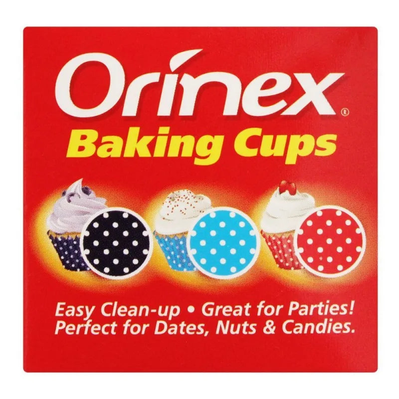 orinex baking cups, dots, 100 pack image3