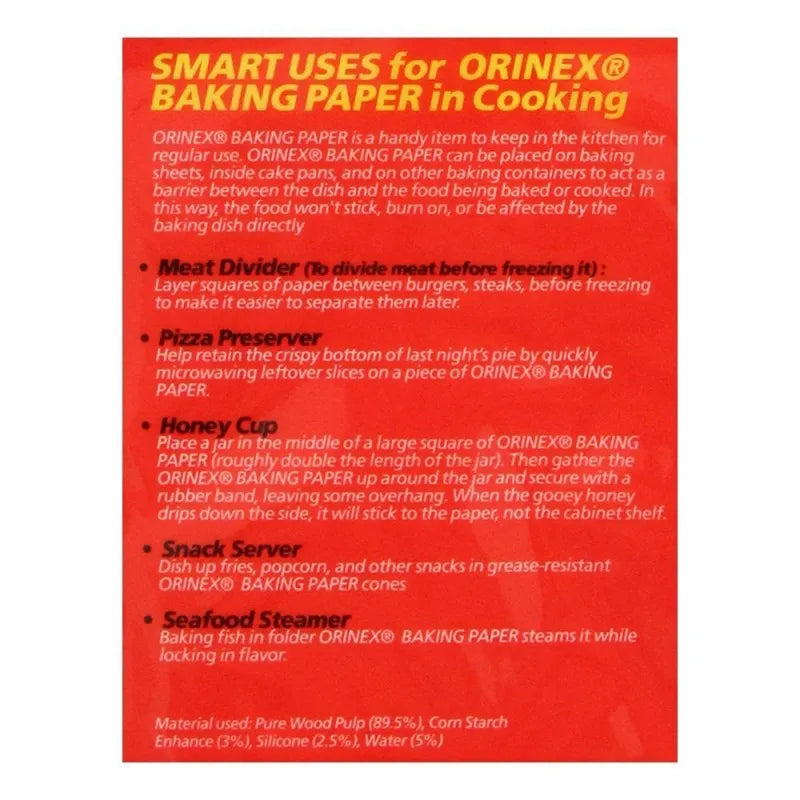 orinex baking sheets, 15 pack image3