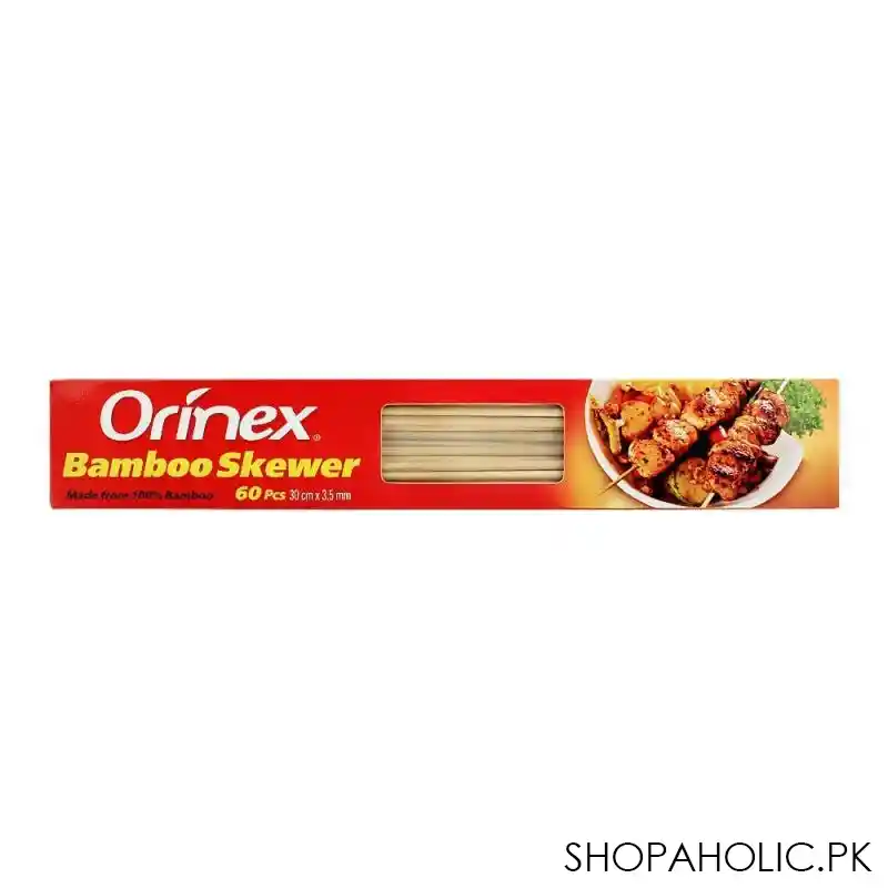 orinex bamboo skewer, 30cm x 3.5mm, 60 pack image2