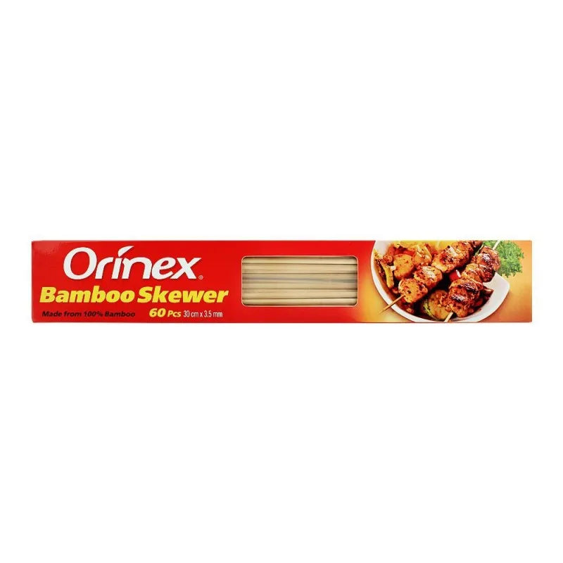 orinex bamboo skewer, 30cm x 3.5mm, 60 pack image2