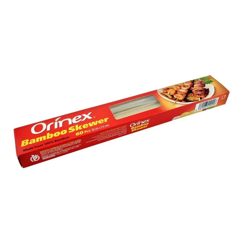 orinex bamboo skewer, 30cm x 3.5mm, 60 pack main image