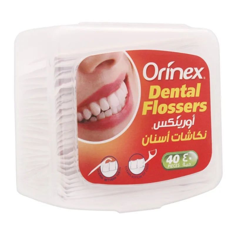 orinex dental flossers, 40 pack, js 2040b2 main image