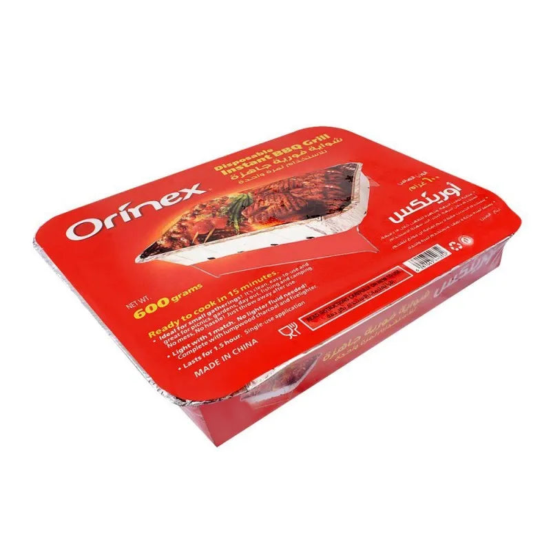 orinex disposable instant bbq grill, 600g image2