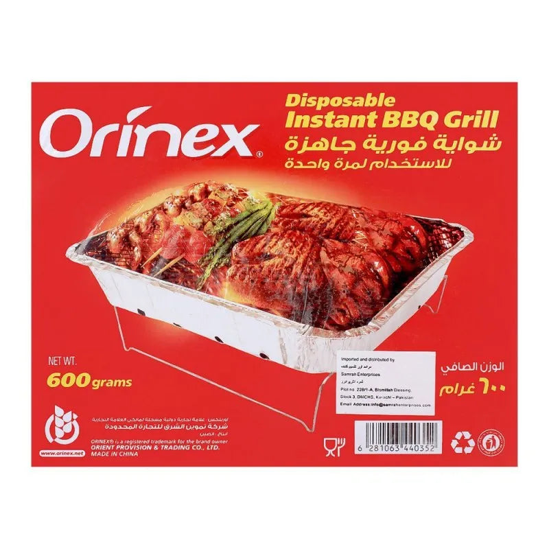 orinex disposable instant bbq grill, 600g image3