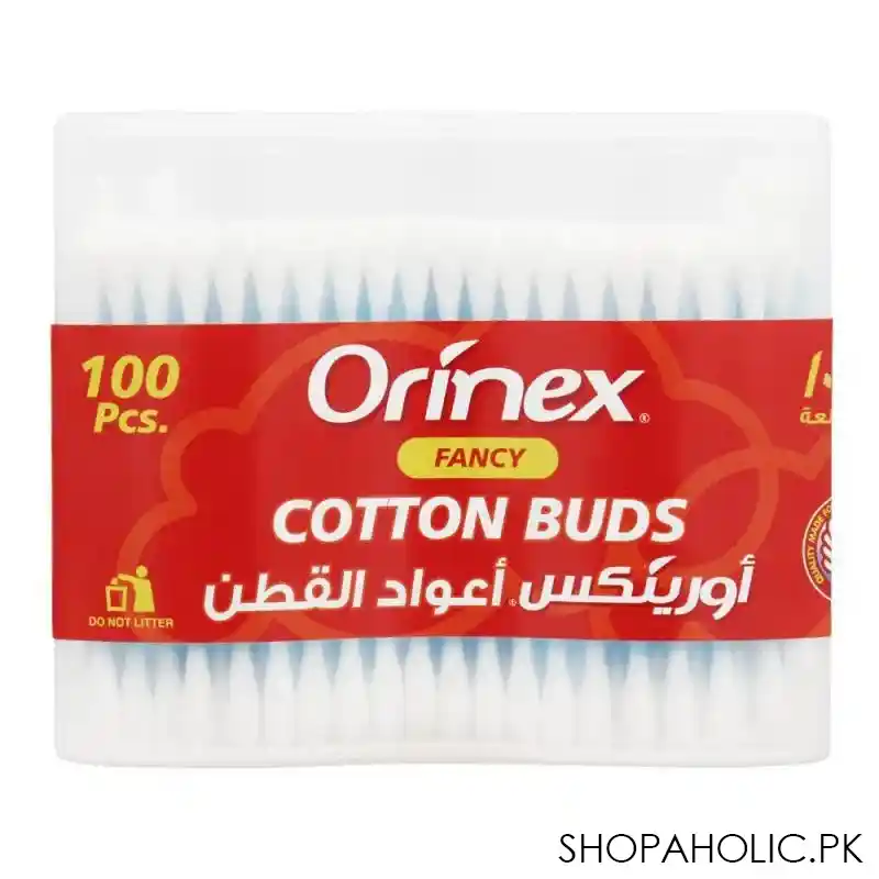 orinex fancy cotton buds, 100 pack main image