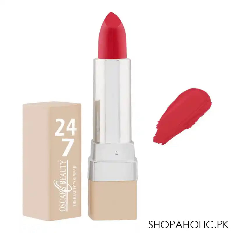 Oscar's Beauty 247 Matte Lipstick, 407 - Main Image