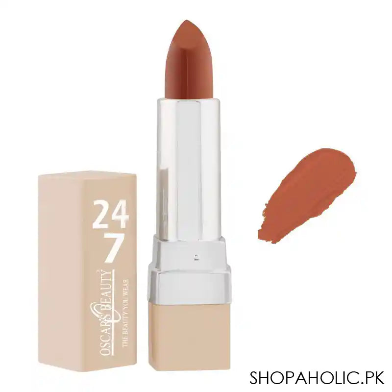 Oscar's Beauty 247 Matte Lipstick, 411 - Main Image