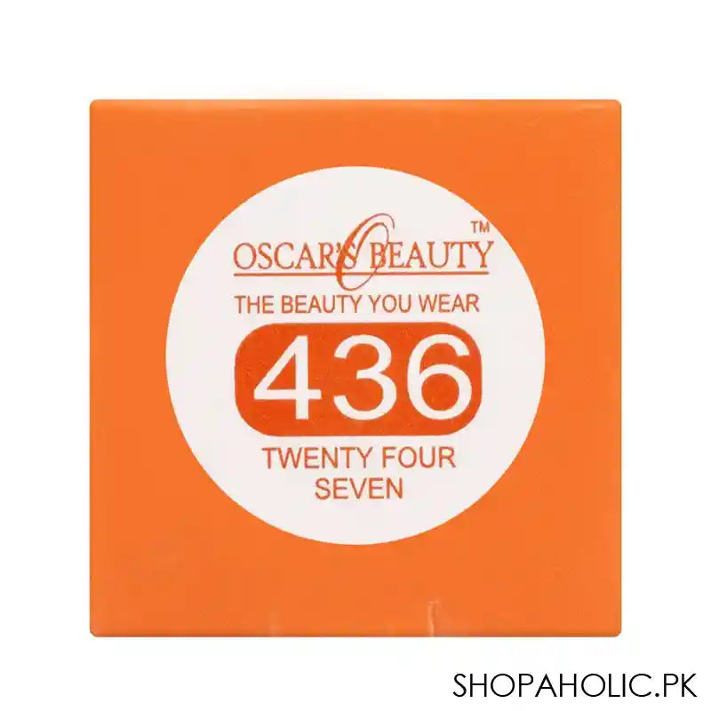 Oscar's Beauty 247 Matte Lipstick, 436 - Image 2