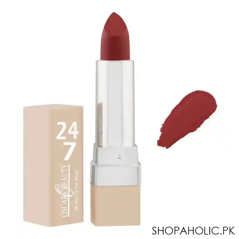 oscar's beauty 247 matte lipstick, 408 main image