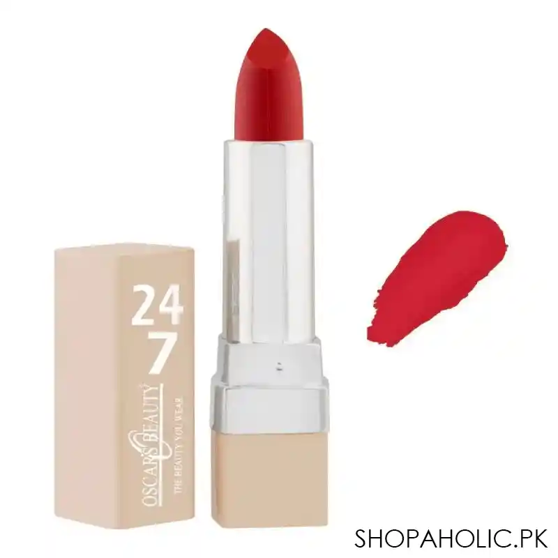 oscar's beauty 247 matte lipstick, 424 main image