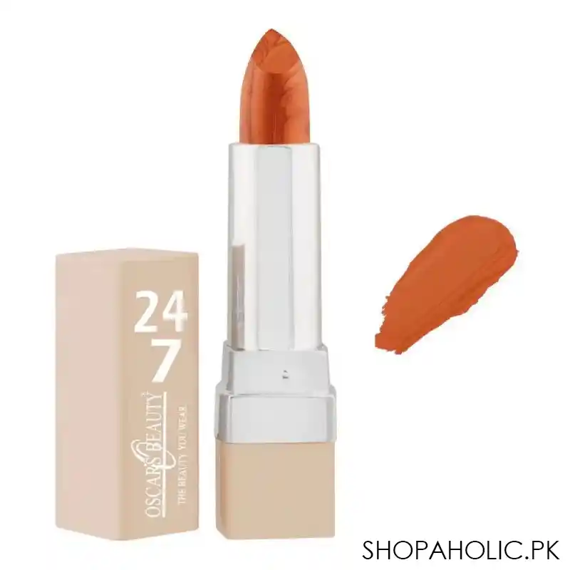 oscar's beauty 247 matte lipstick, 458 main image