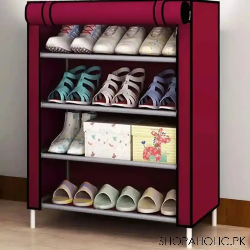 oxford 4 layer shoe cabinet shoe rack main image