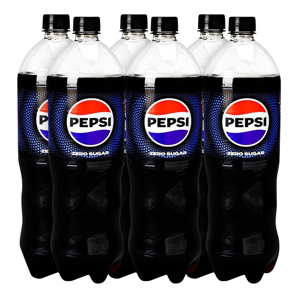 Pepsi Zero Sugar Bottle, 1.25 Liter, 6-Pieces - Image 2