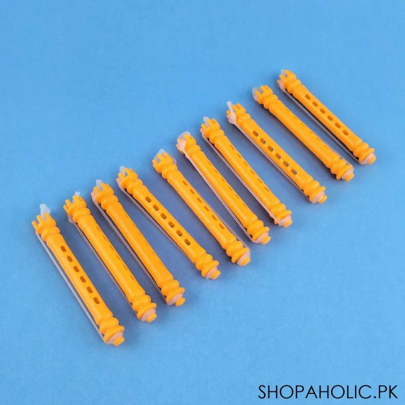 (pack of 10) plastic roller for hair curling image2