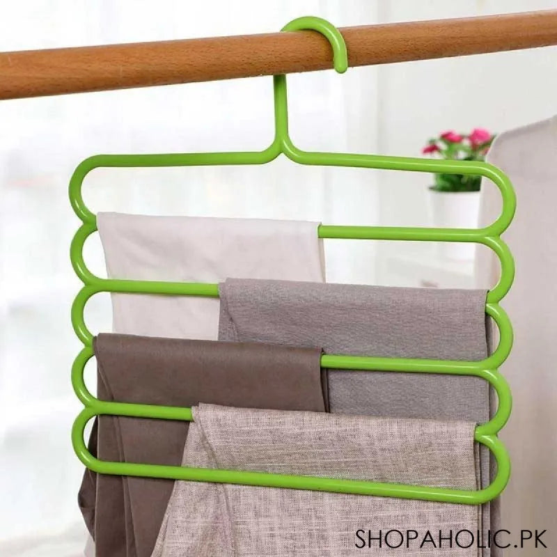 (pack of 2) 5 layer multifunctional hangers image5