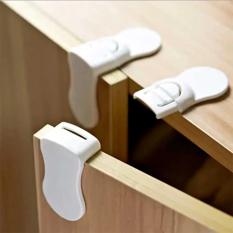 (pack of 2) baby safety drawer lock anti image7