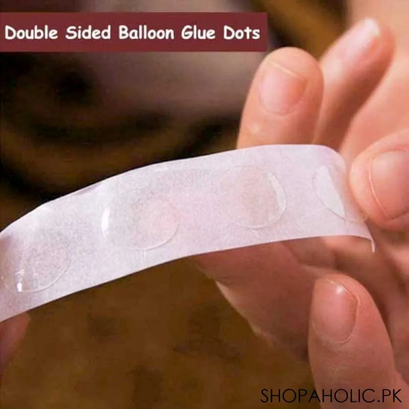 (pack of 2) balloon glue dots tape image5