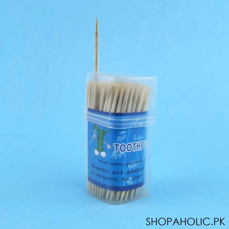 (pack of 2) bamboo toothpick   200 pcs image2