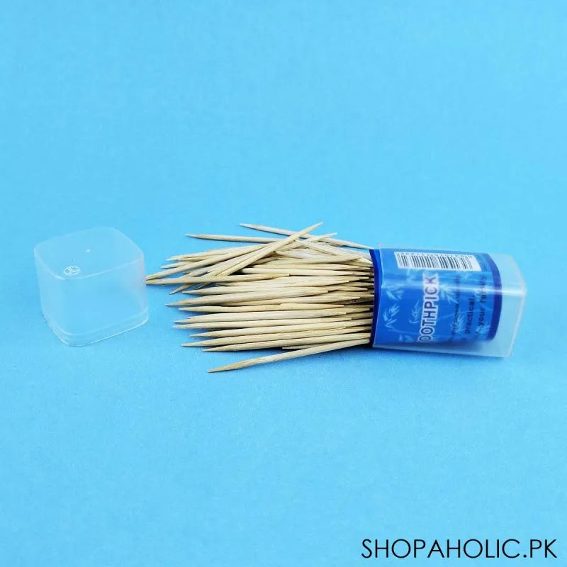 (pack of 2) bamboo toothpick   200 pcs image3