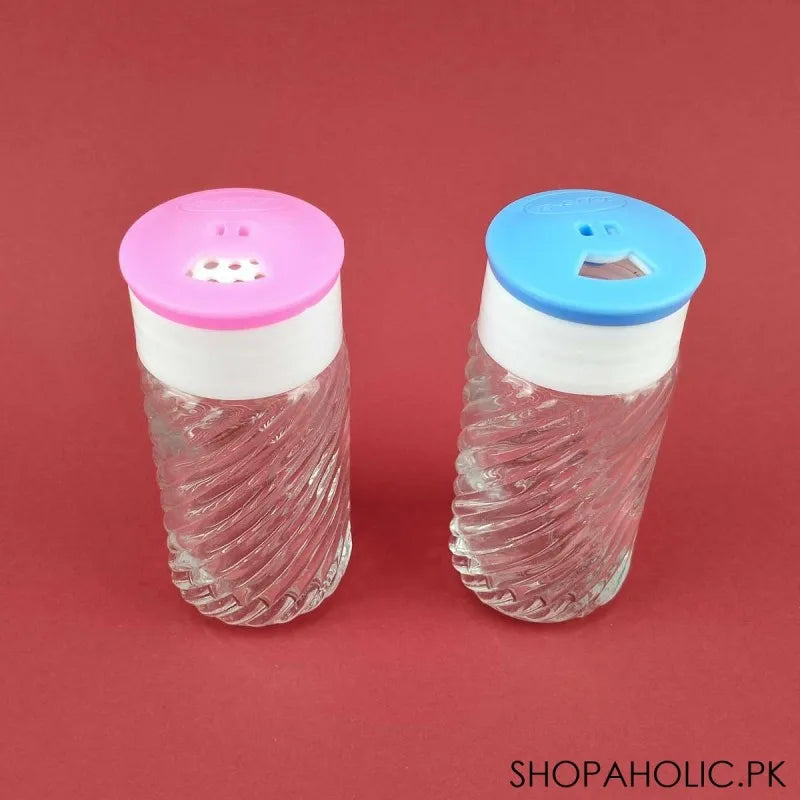 (pack of 2) glass spice shot colorful image2