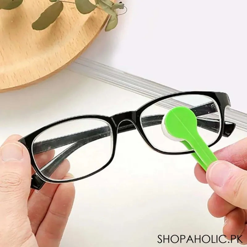 (pack of 2) mini microfiber eye wear cleaning brush image5