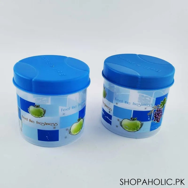 (pack of 2) plastic storage jar image2