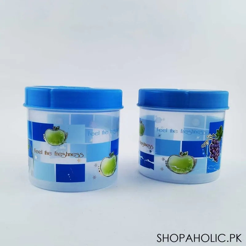 (pack of 2) plastic storage jar main image