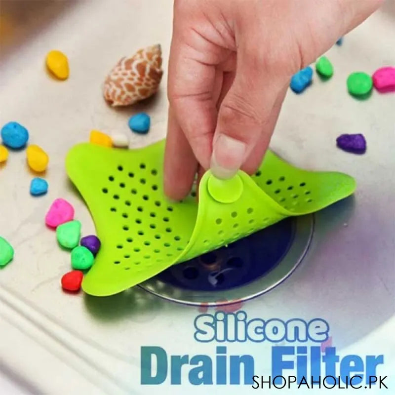 (pack of 2) star silicone drain filter main image