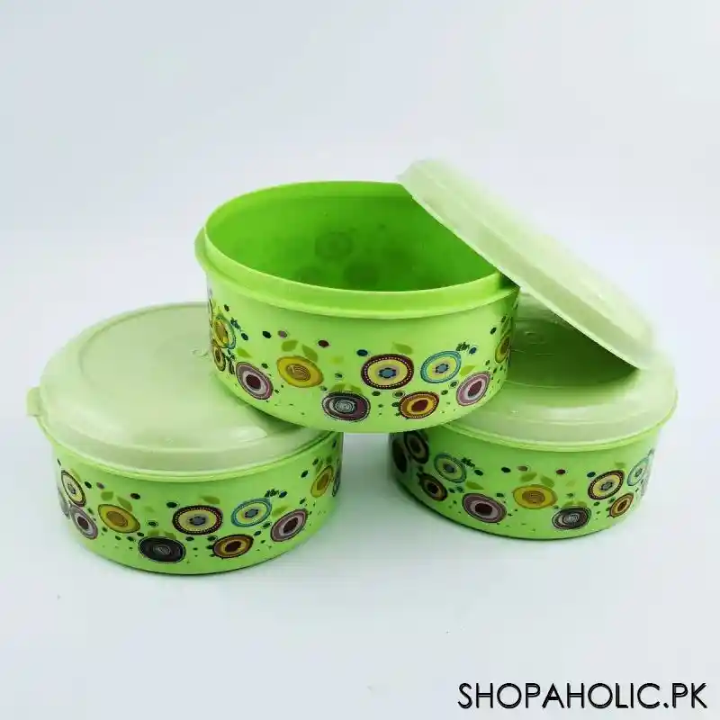 (pack of 3) plastic storage bowl image2