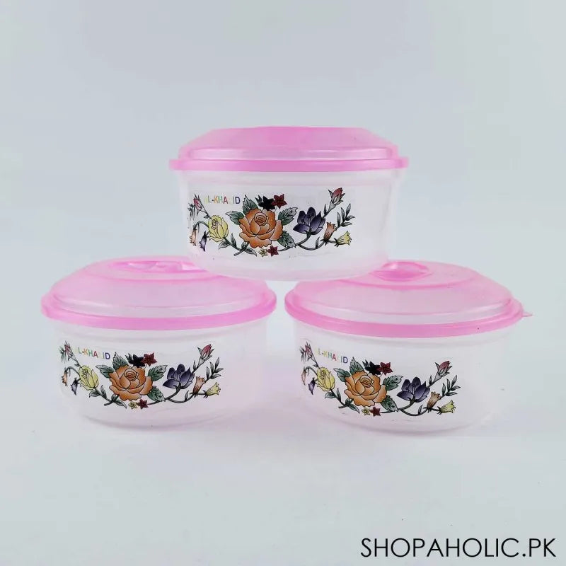 (pack of 3) round storage box main image