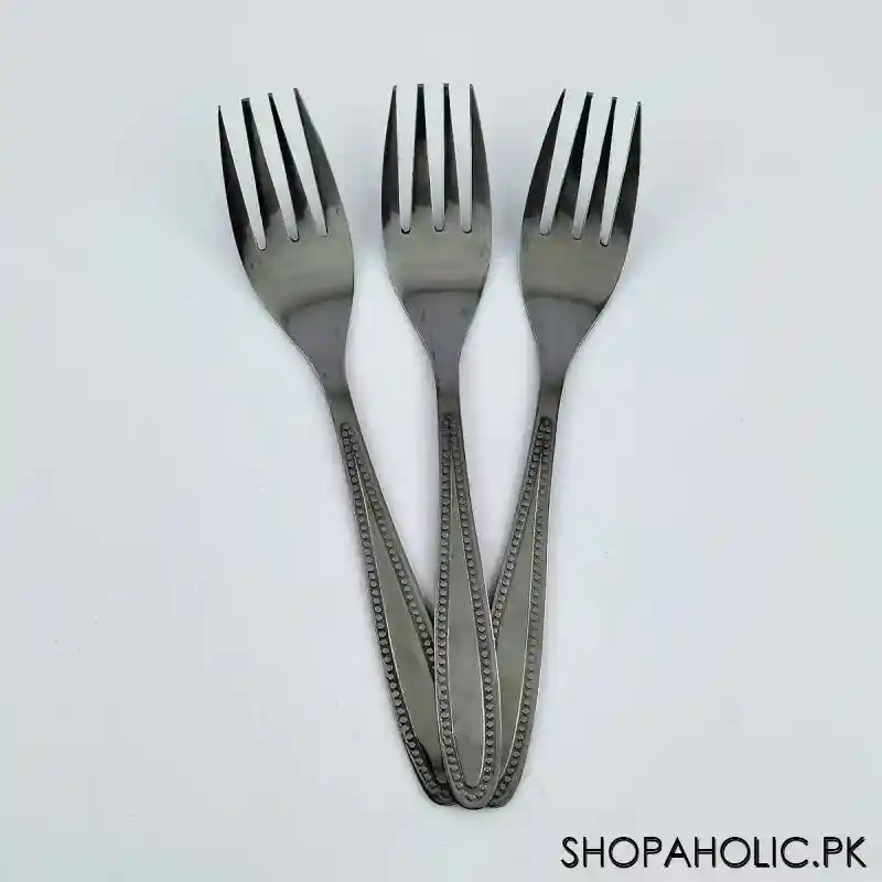 (pack of 3) stainless steel fork main image