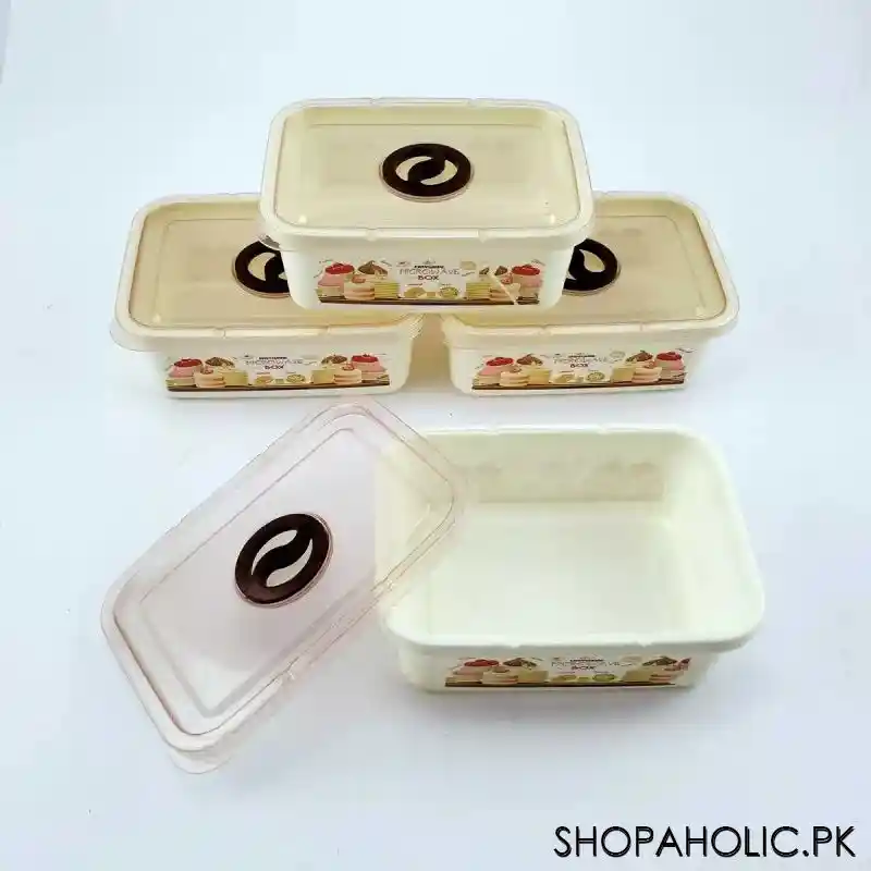 (pack of 4) microwave box   small main image