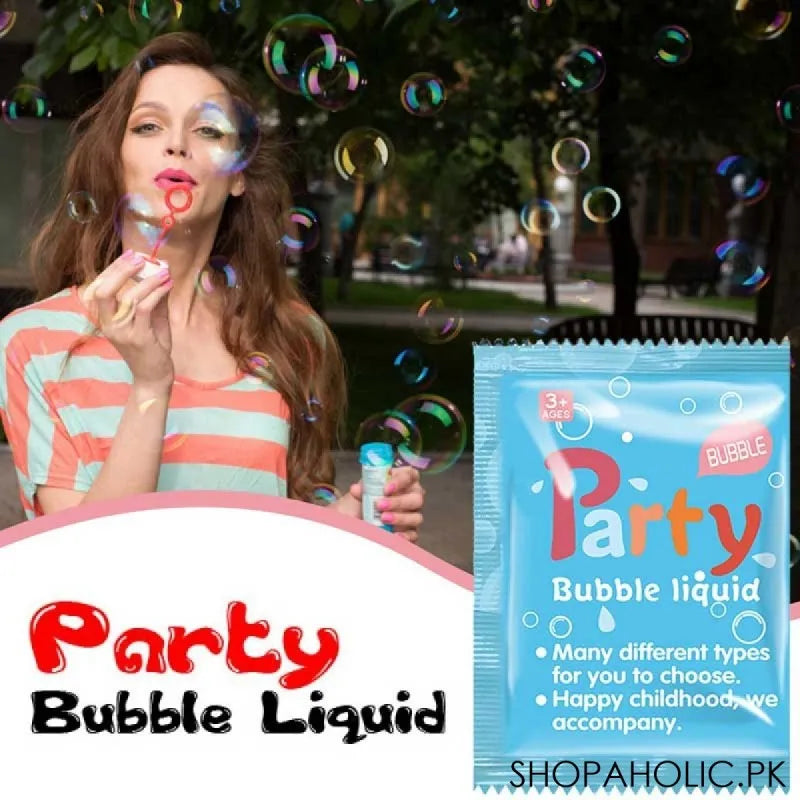 (pack of 4) party bubble liquid main image