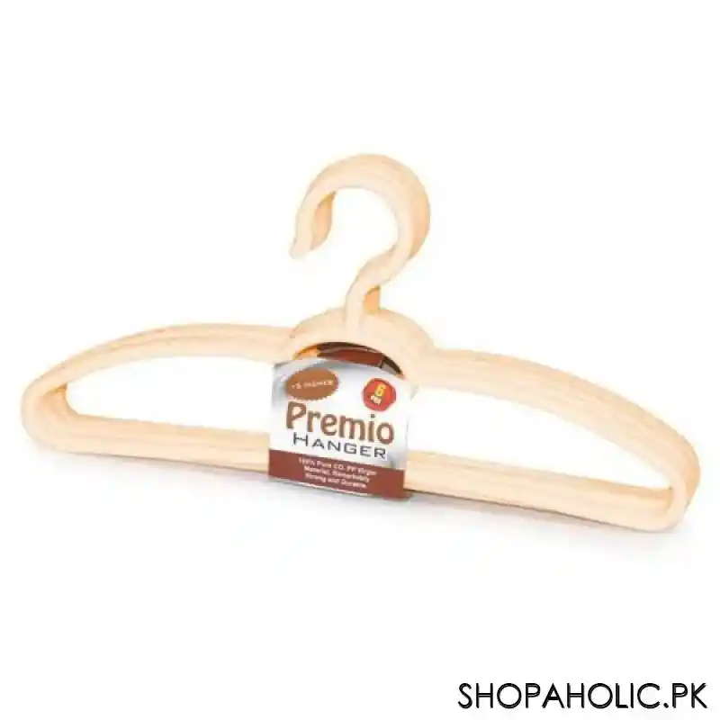 (pack of 4) premio cloth hanger image2