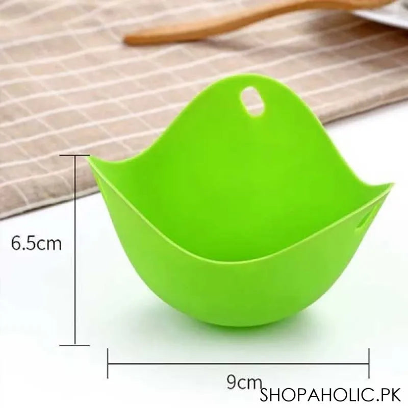 (pack of 4) silicone egg poachers image2