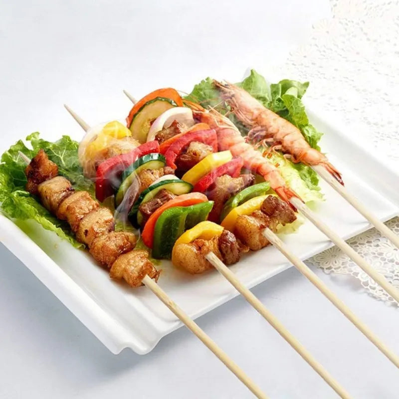 pack of 48 bbq bamboo stick image2