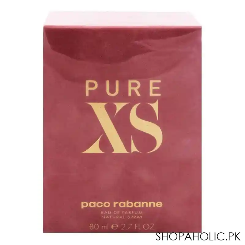 paco rabanne pure xs eau de parfum, 80ml image2