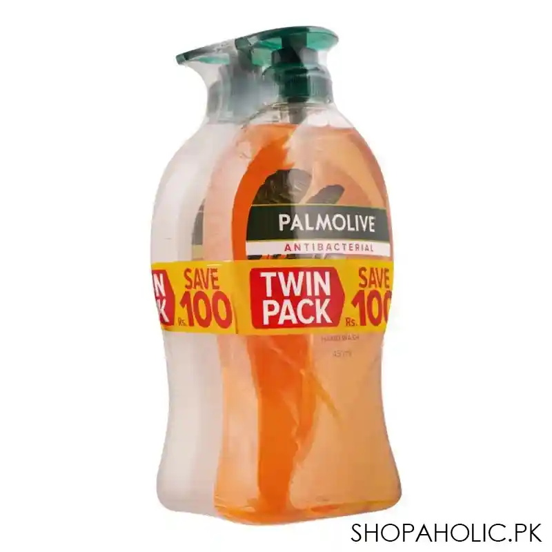 palmolive aloe + white tea liquid hand wash, 2x450ml main image