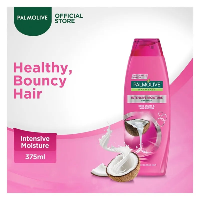 palmolive intensive moisture coco cream & milk shampoo 375ml main image