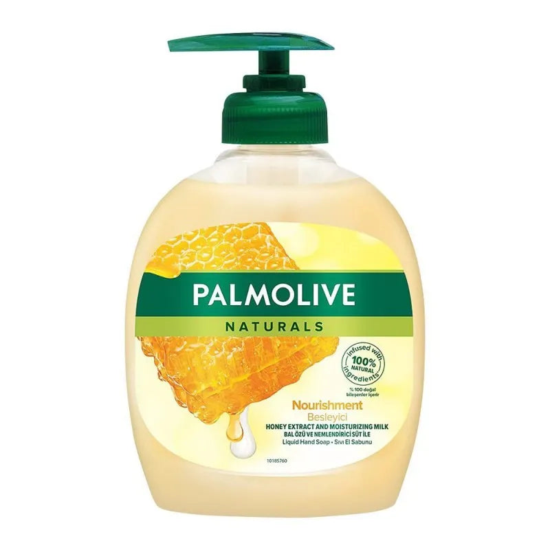 palmolive milk & honey extract hand wash, 300ml main image