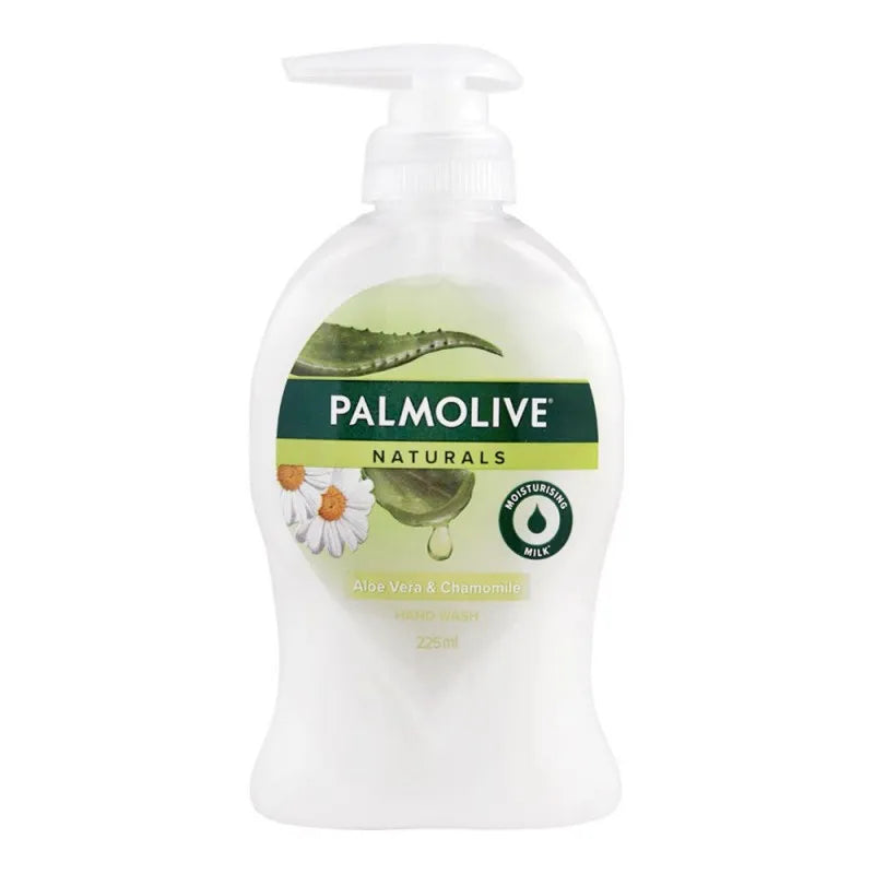 palmolive naturals aloe vera & chamomile hand wash, 225ml image2