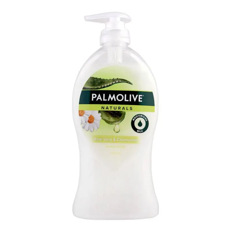 palmolive naturals aloe vera & chamomile hand wash, 450ml image2