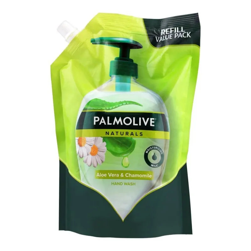 palmolive naturals aloe vera & chamomile hand wash, refill, 1000ml image2