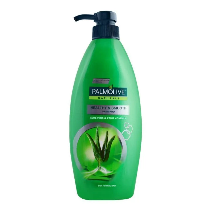 palmolive naturals healthy & smooth shampoo, aloe vera & fruit vitamins, 700ml image2