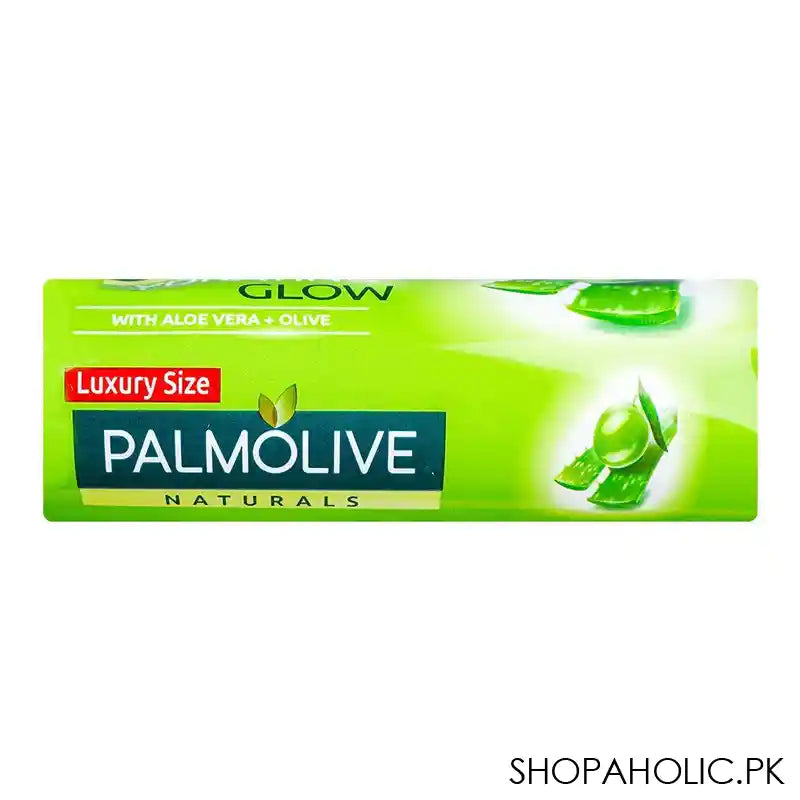 Palmolive Naturals Hydrating Glow Soap With Aloe Vera & Olive, Luxury Size, 165g - Image 4